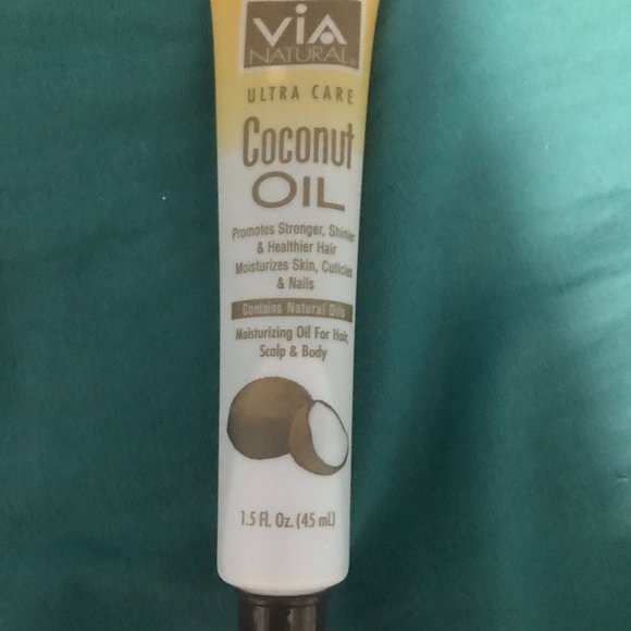 VIA Natural Hair Via Natural Coconut Oil Hair Oil Poshmark